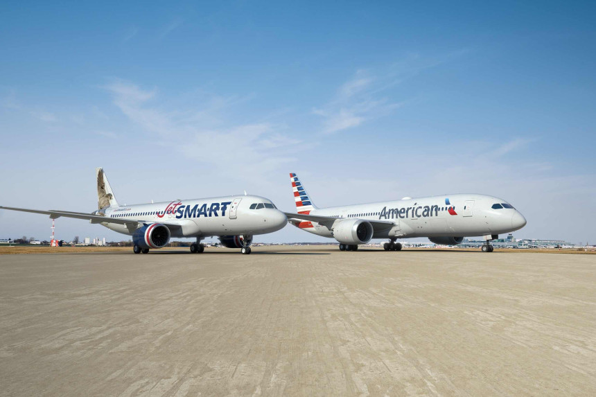 JetSMART ingresa al programa AAdvantage® de American Airlines